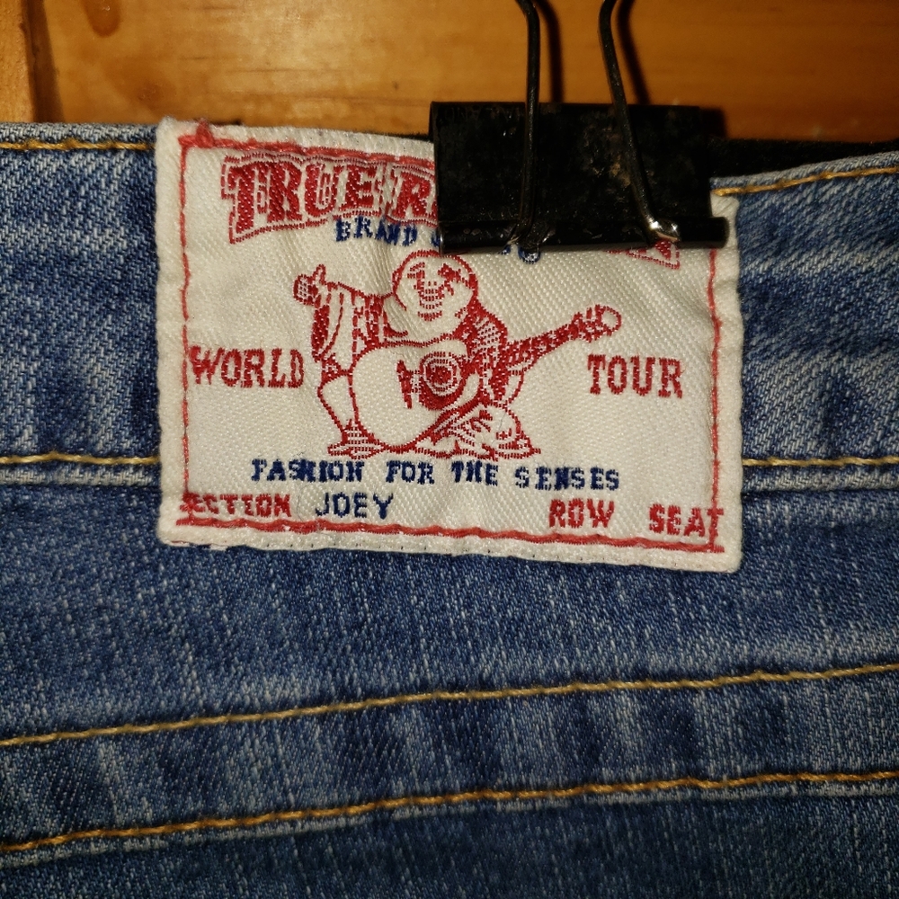 True Religion Twisted Flare Joey Jean Sz:27 - Picture 3 of 9